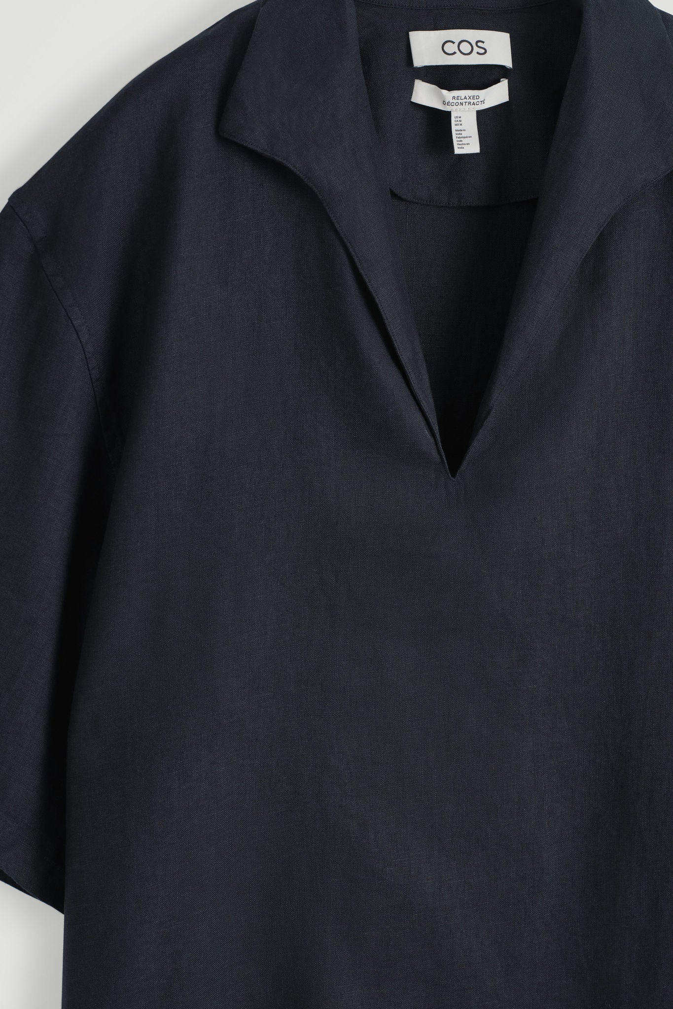 Open-collar Linen Shirt | COS Saudi Arabia