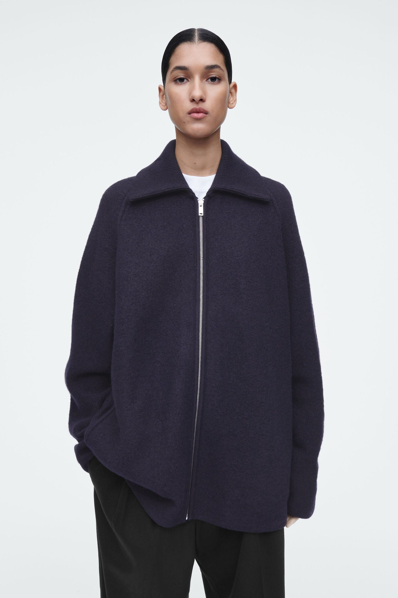Flecked Wool-blend Jacket | COS UAE
