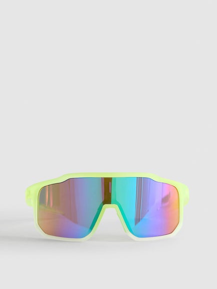 Mirrored Visor Sunglasses