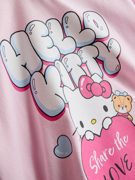 2pk Hello Kitty Boxy Short Pyjamas