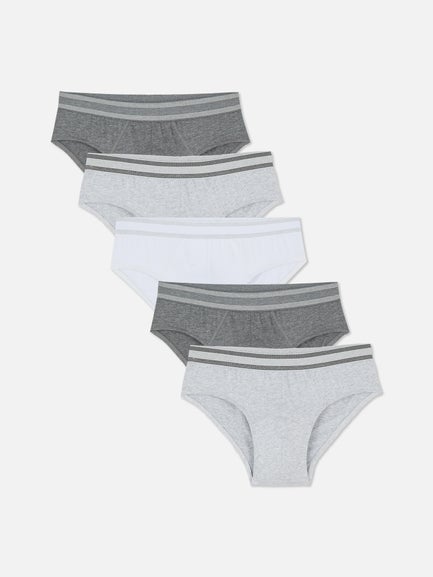 5pk Elasticated Waist Briefs