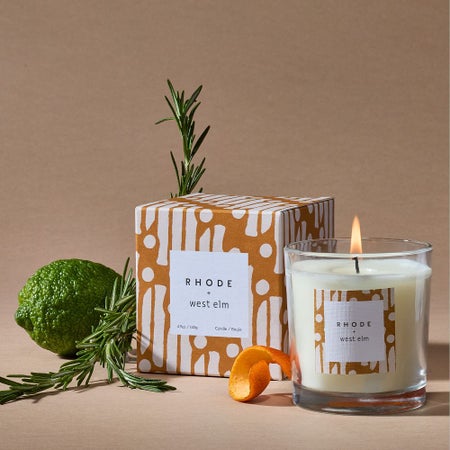 RHODE Boxed Candle - Yellow