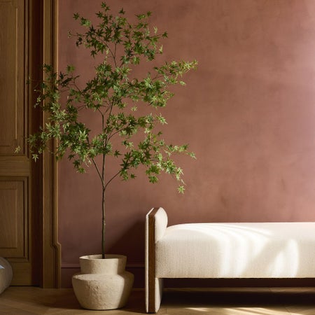 Faux Maple Potted Tree