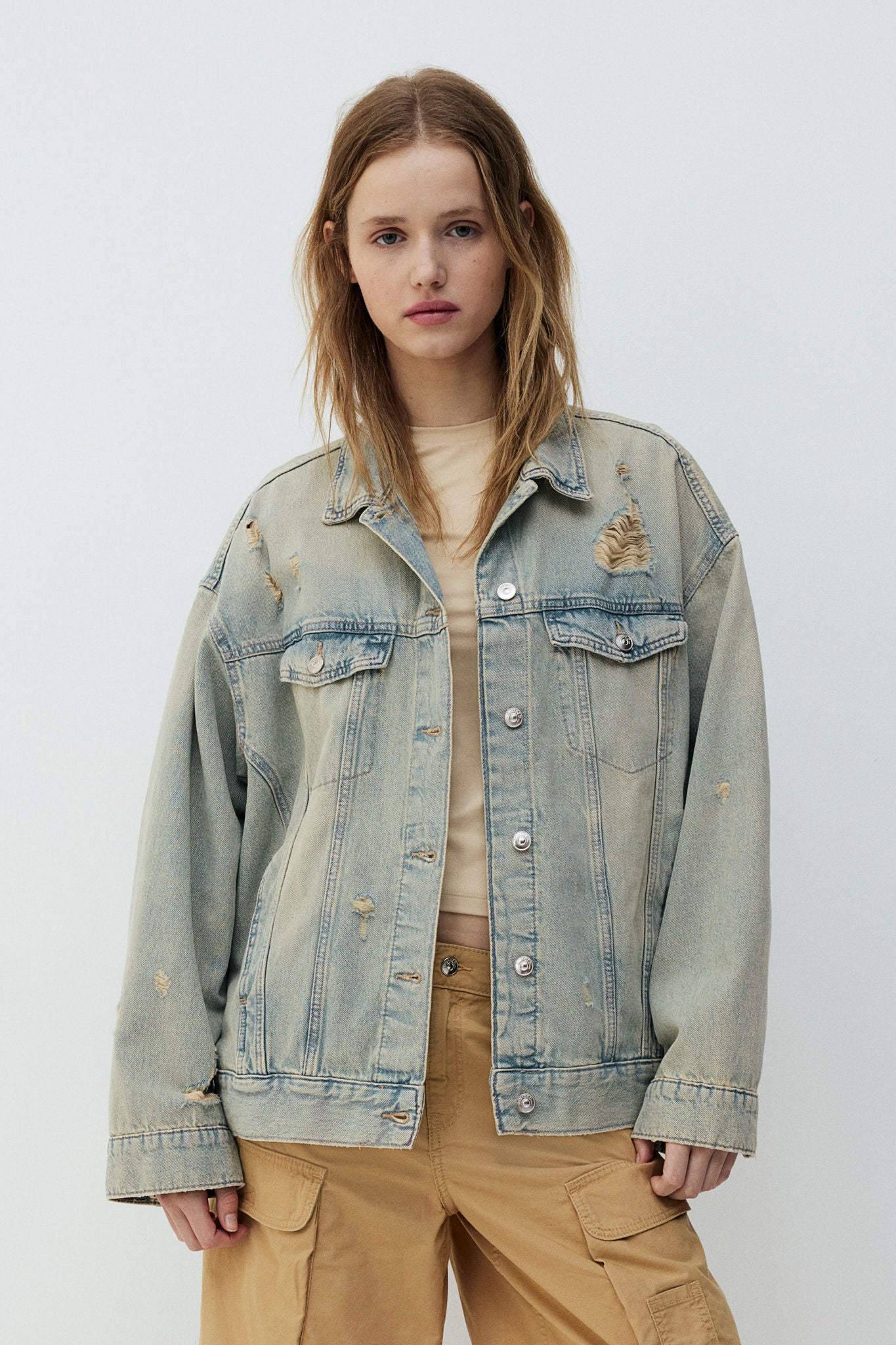 Shop Denim Jackets Collection for Women Online in UAE H M UAE