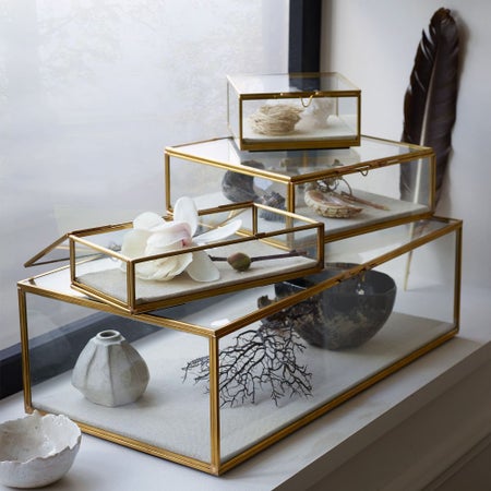 Glass Shadow Boxes