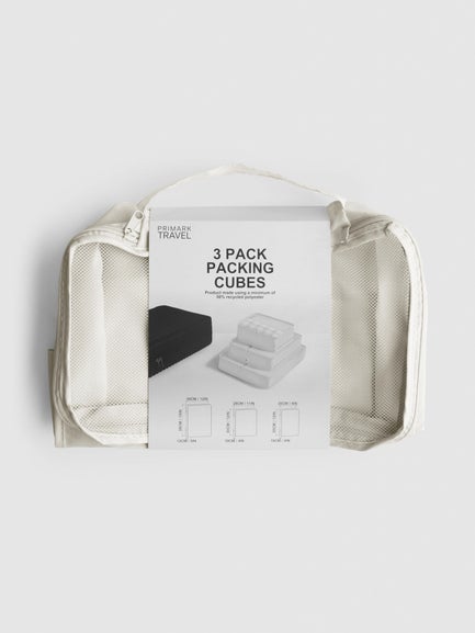 3pk Travel Packing Cube Set