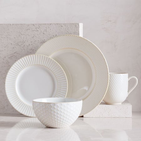 Textured Stoneware Dinnerware