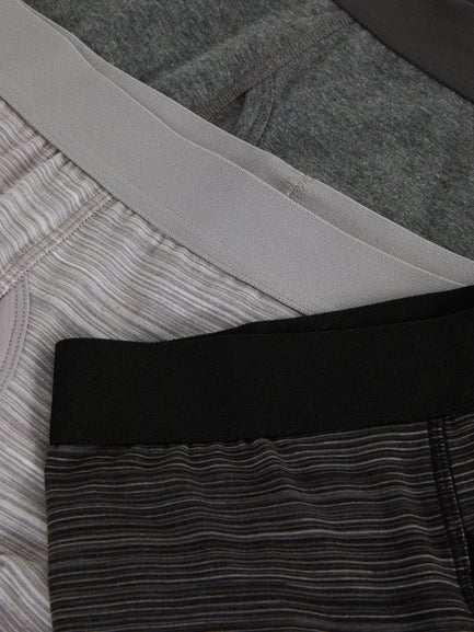 3pk Striped Trunks