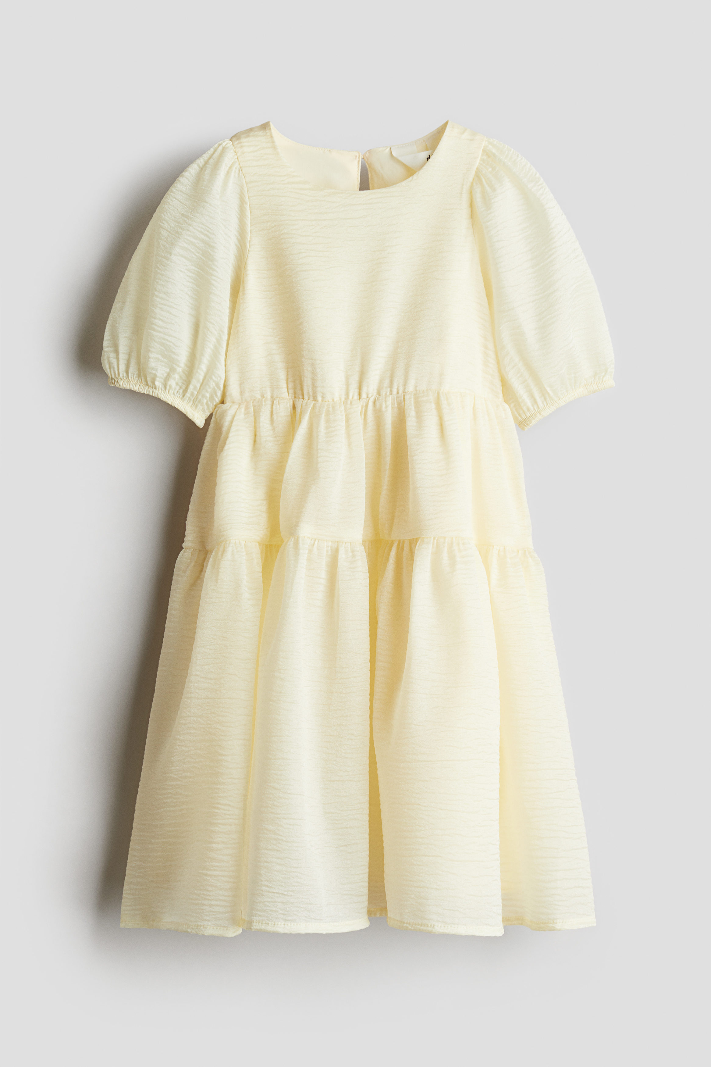 strapless open back dress Yellow Floral Organza Ruffle Mini Dress  self-portrait
