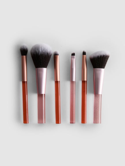 6-Piece Travel Makeup Brush Set