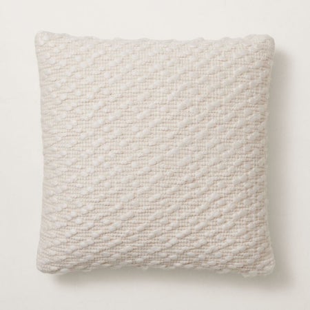 Soft Corded Bobble Pillow Cover