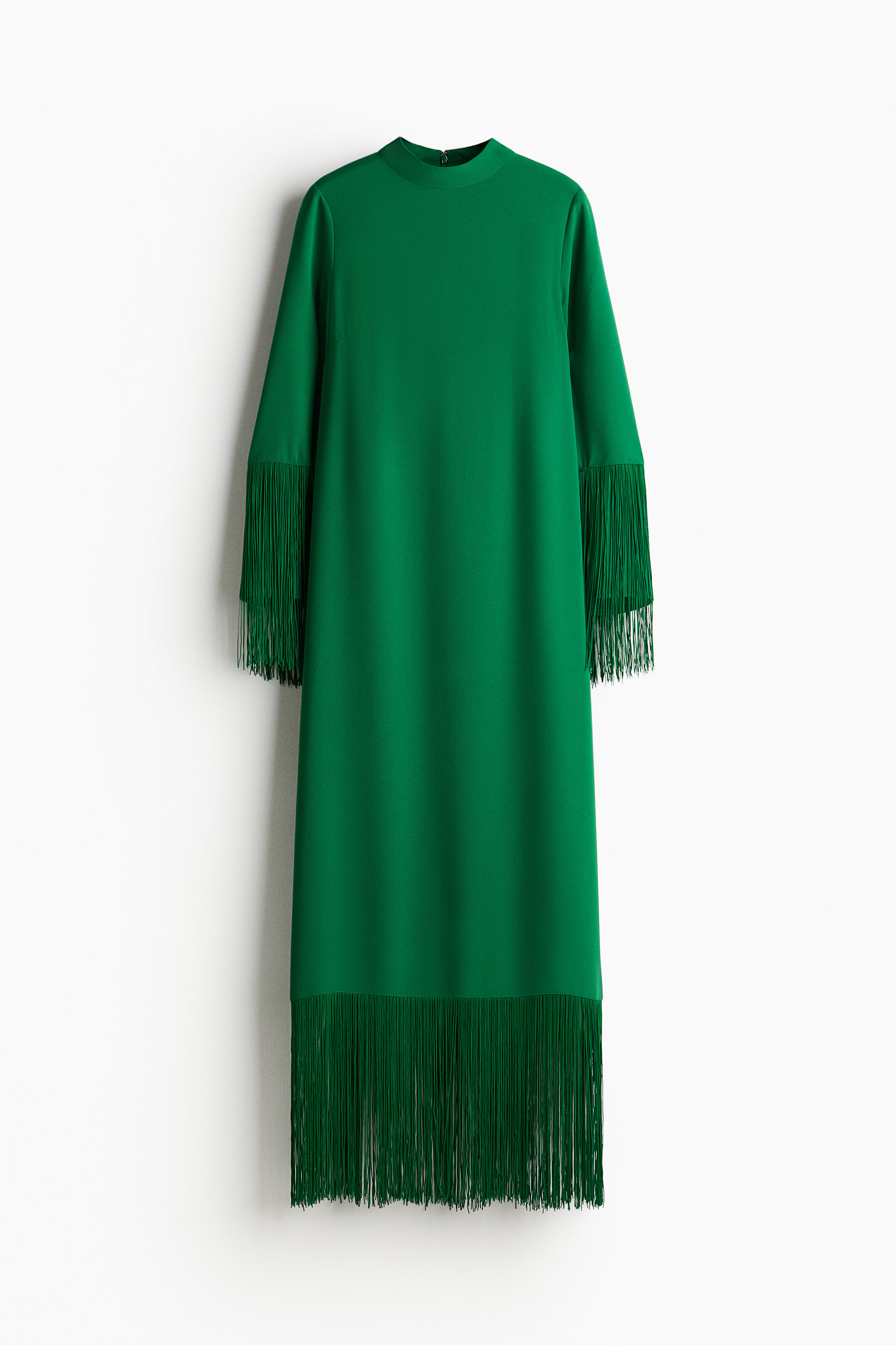 Fringe-trimmed Kaftan Dress | H&M UAE