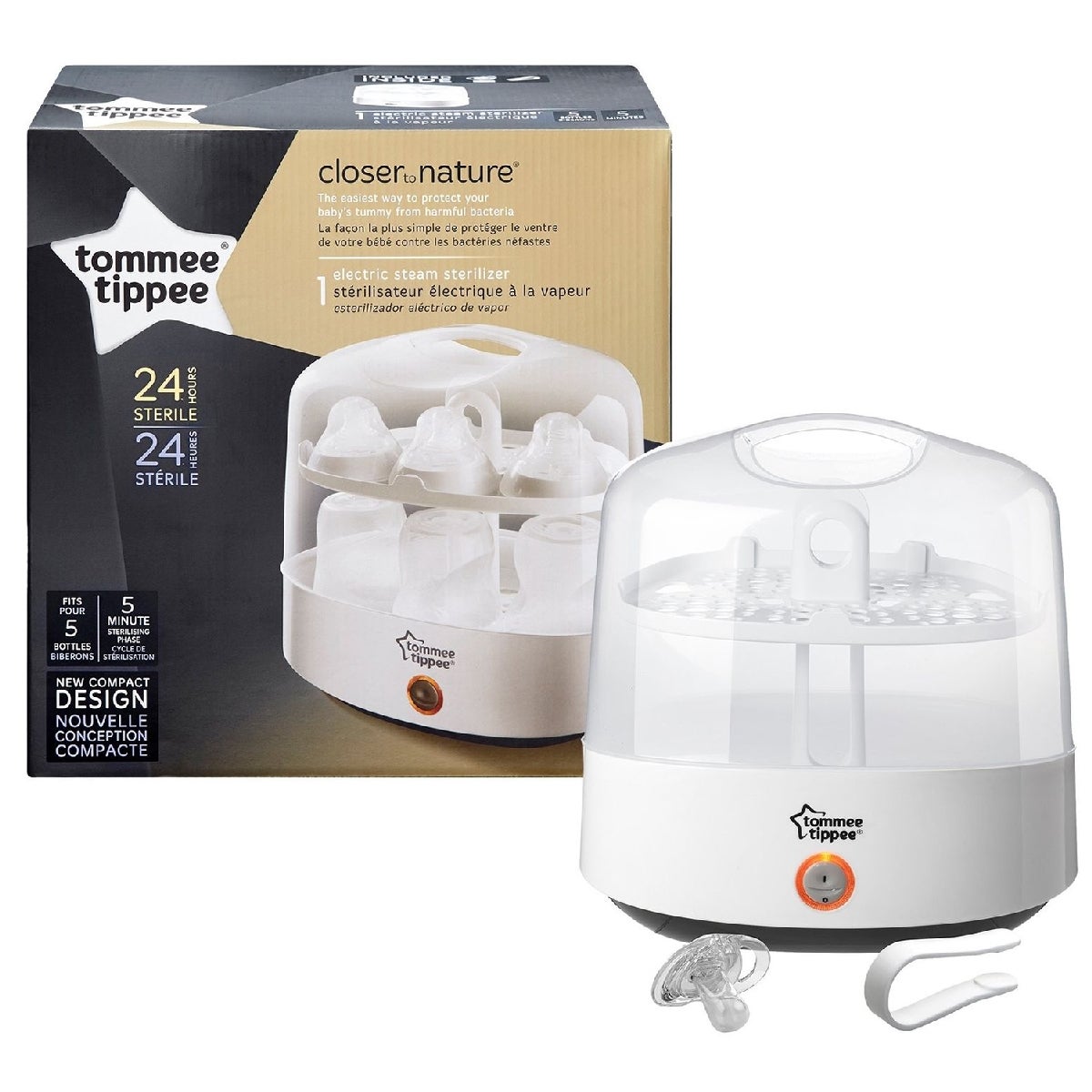 Complete Closer To Nature Microwave Steriliser Tommee Tippee