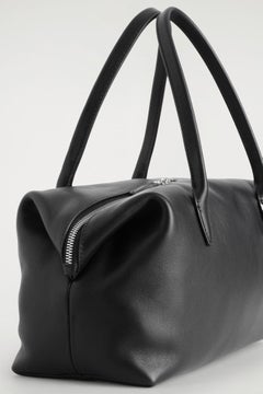 MONTMARTRE BOWLING BAG - LEATHER — Black dark 5
