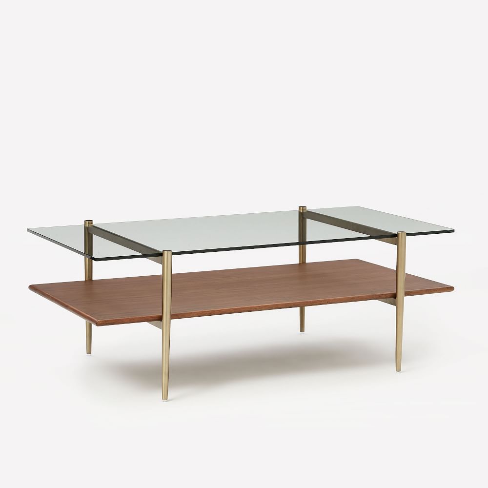 Mid-Century Art Display Coffee Table