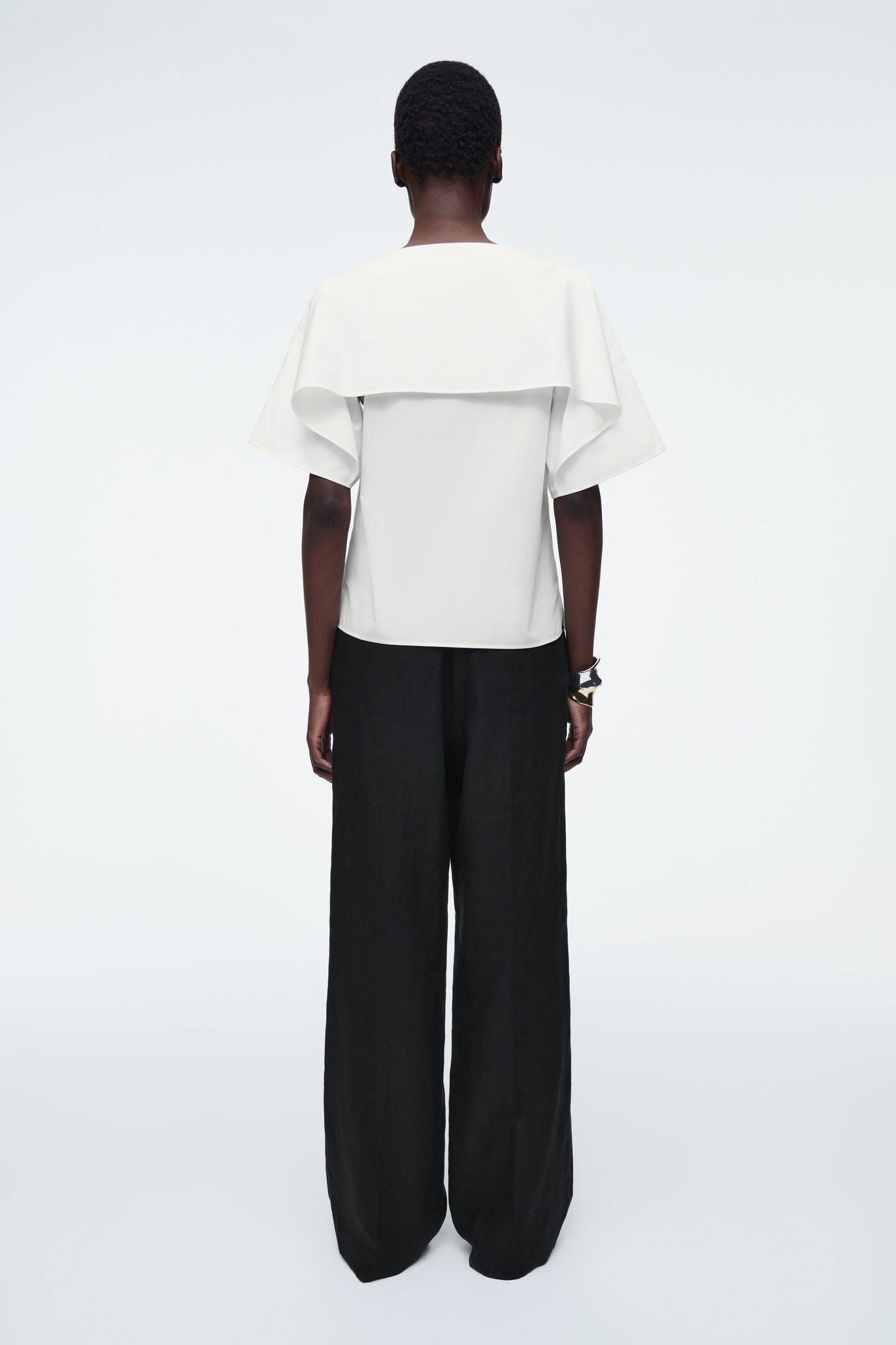 Draped Cotton Top | COS Saudi Arabia