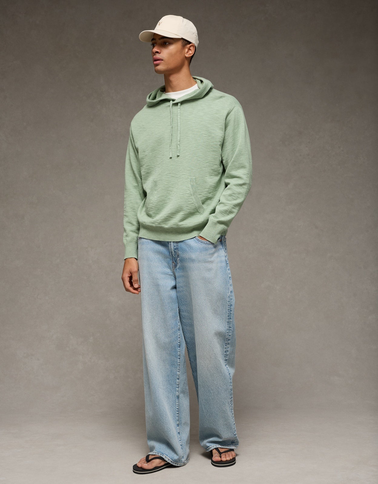 AE Slub Sweater Hoodie