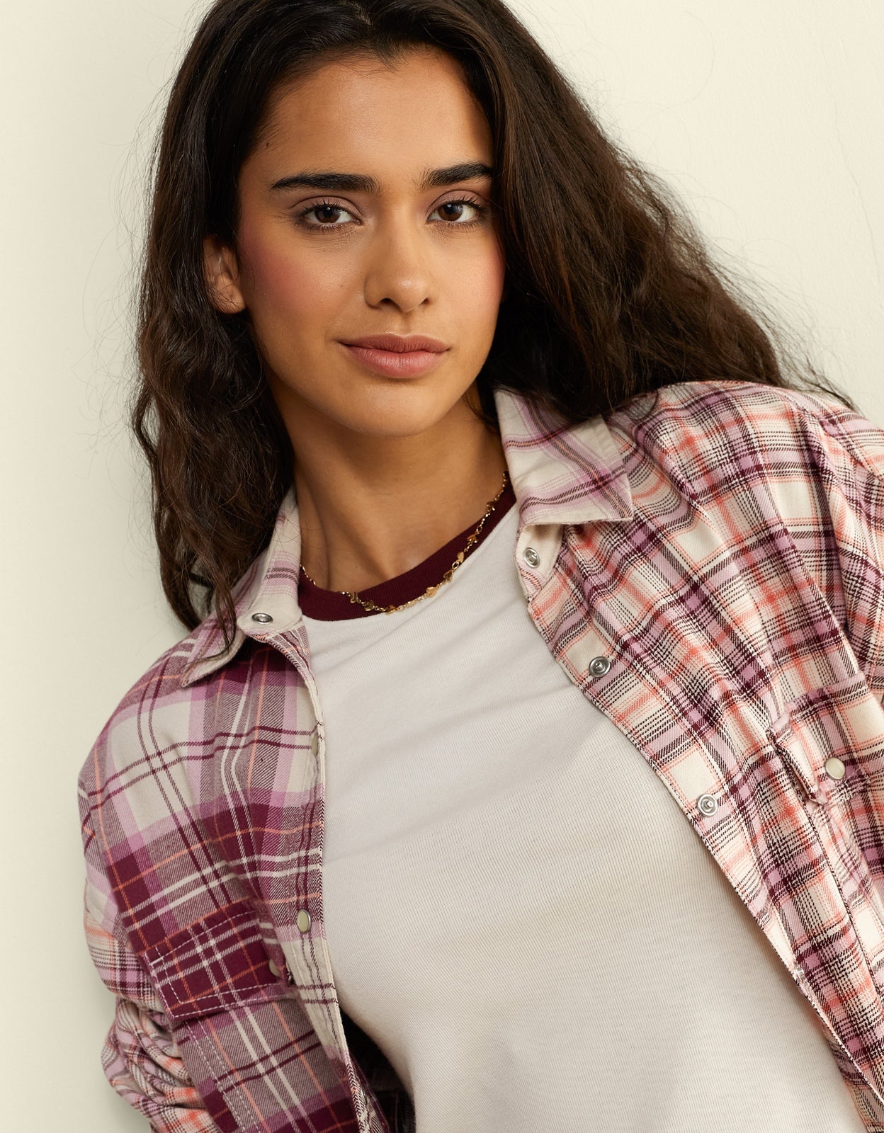 AE Oversized Flannel Shirt