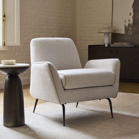 Kip Flare Arm Chair w/ Piping Kip Flare Arm Chair w/ Piping