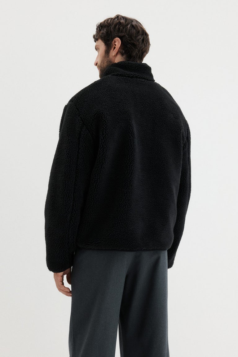 Regular Fit Teddy jacket