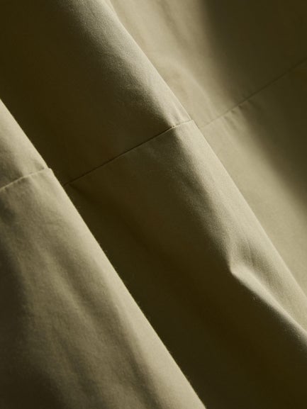 Cotton Rich Barrel Midi Skirt