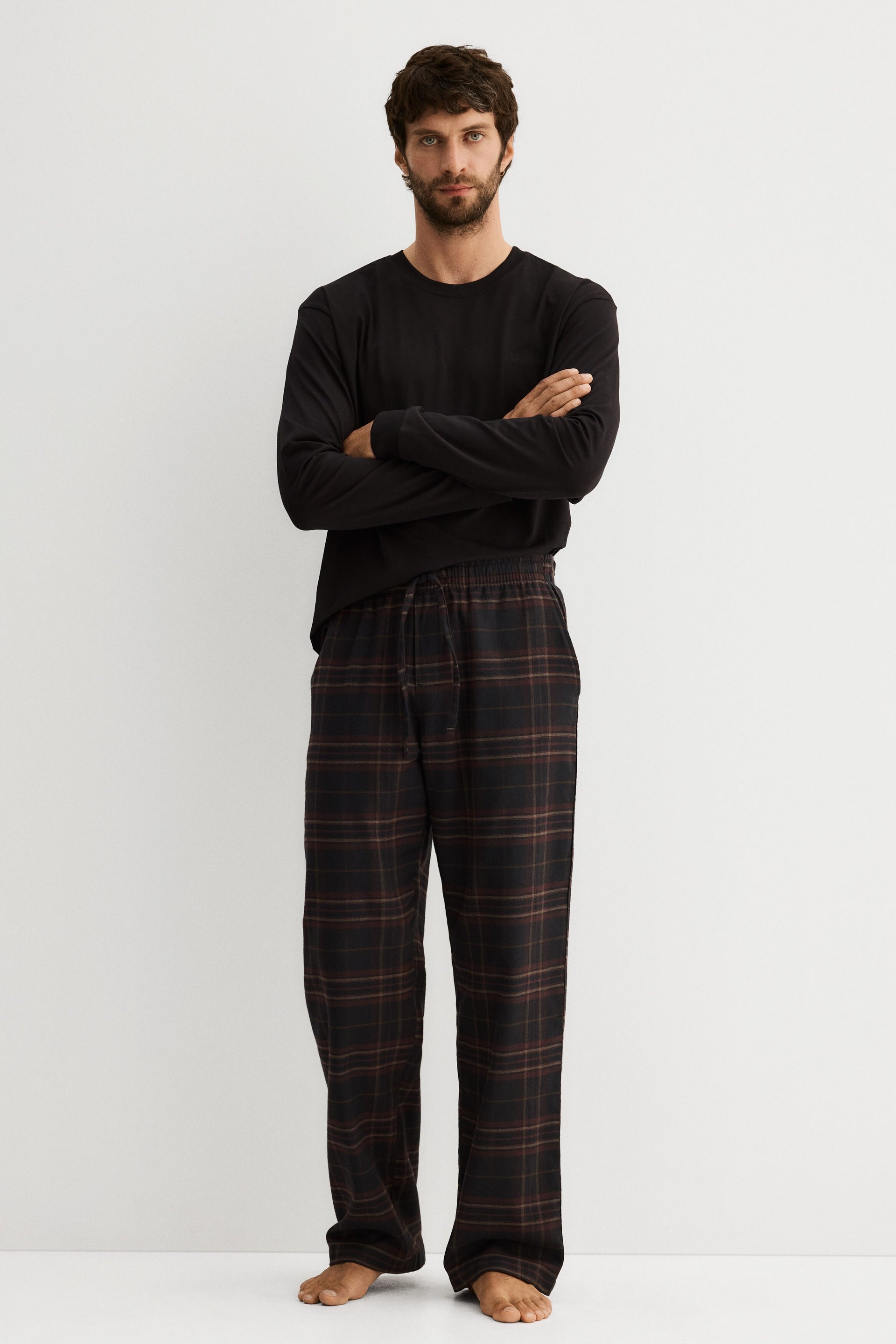Cotton Pajama Shirt and Pants