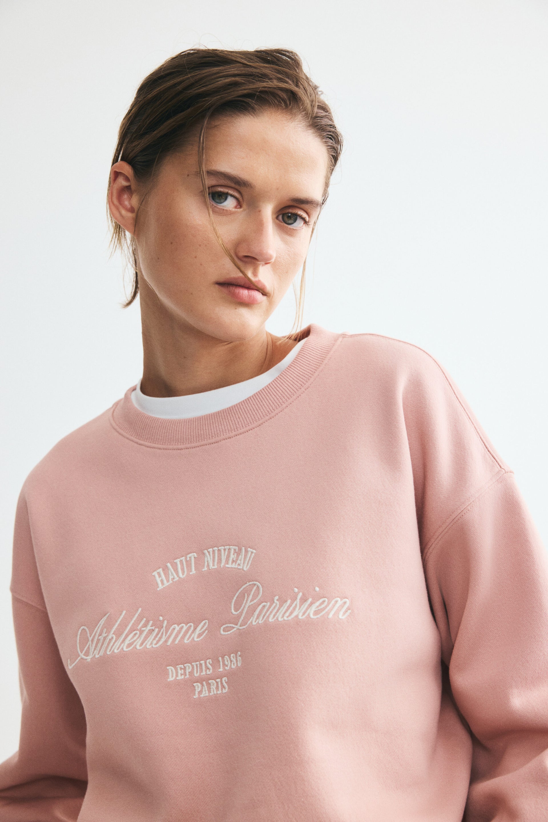 Text-motif sweatshirt