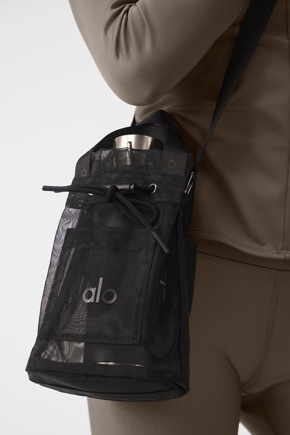 Cross Body Bucket Bag - Black | Alo Yoga