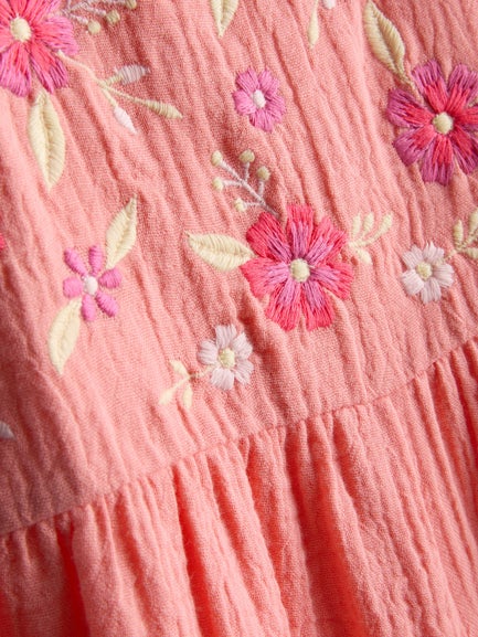 Floral Embroidered Jumpsuit