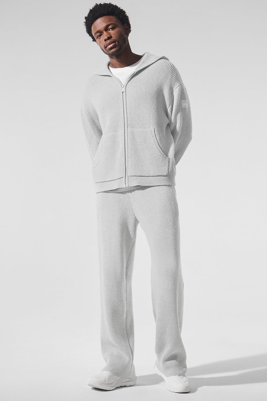 Buy Domain Rib Knit Full Zip Sweater online | Alo Yoga Qatar Buy Domain Rib Knit Full Zip Sweater online | Alo Yoga Qatar