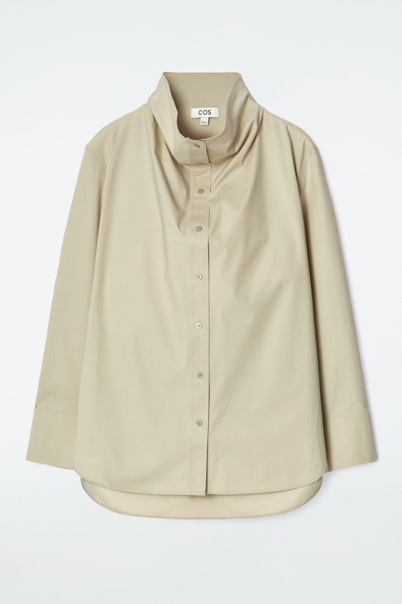 Funnel-neck Shirt | COS Saudi Arabia
