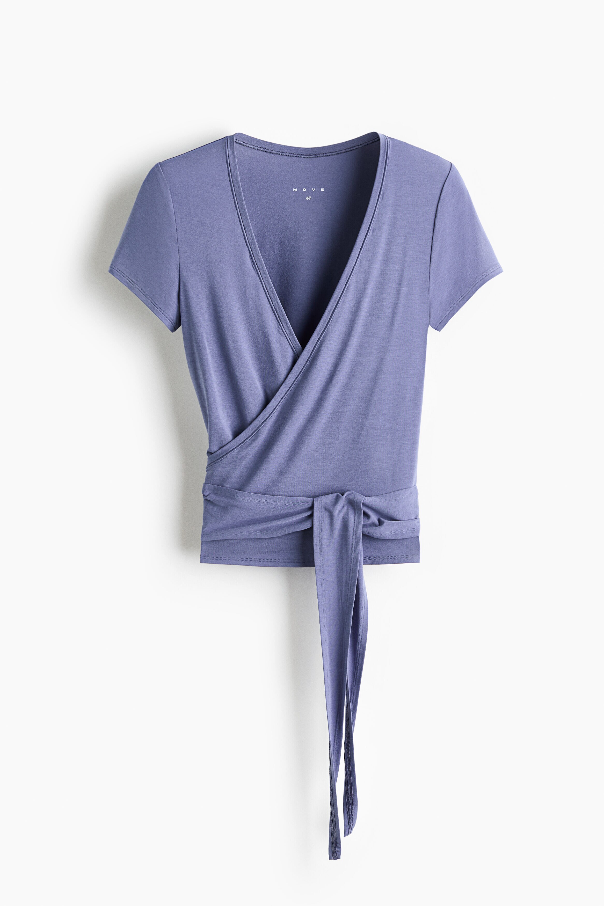 Sports wrap top in modal