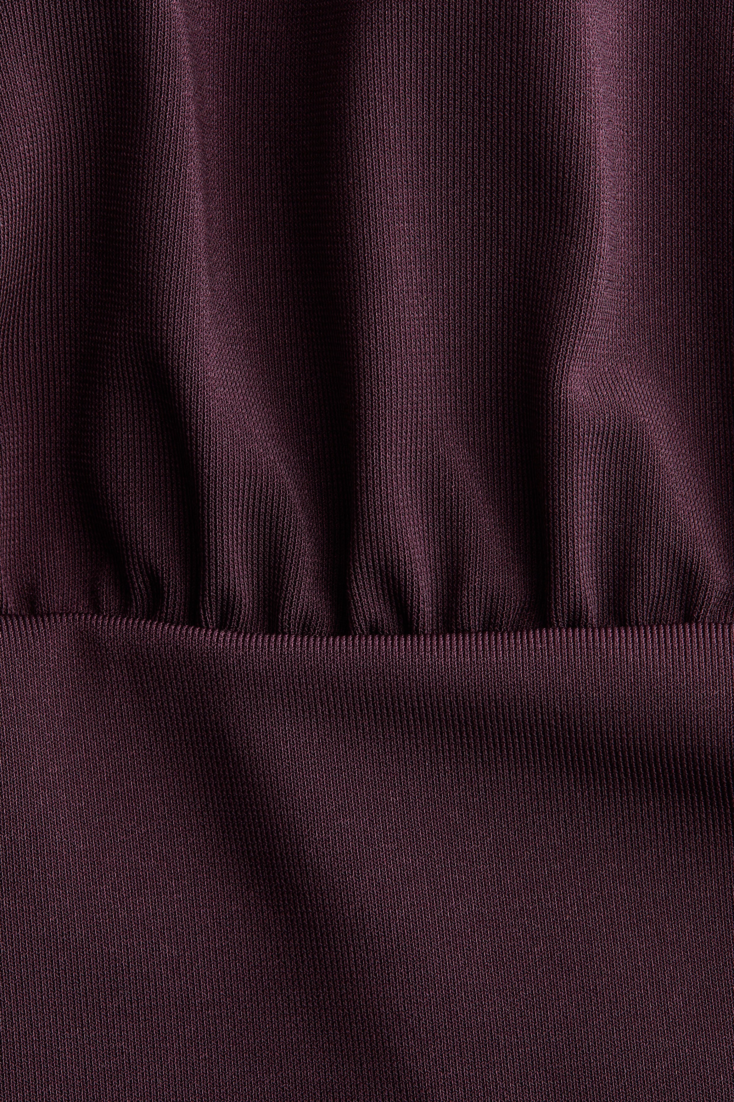 Jersey halterneck top