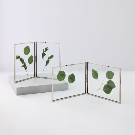 Terrace Folding Frames - Nickel