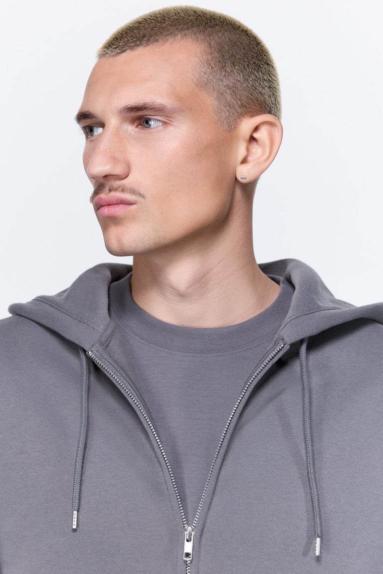 Loose Fit Zip-through hoodie