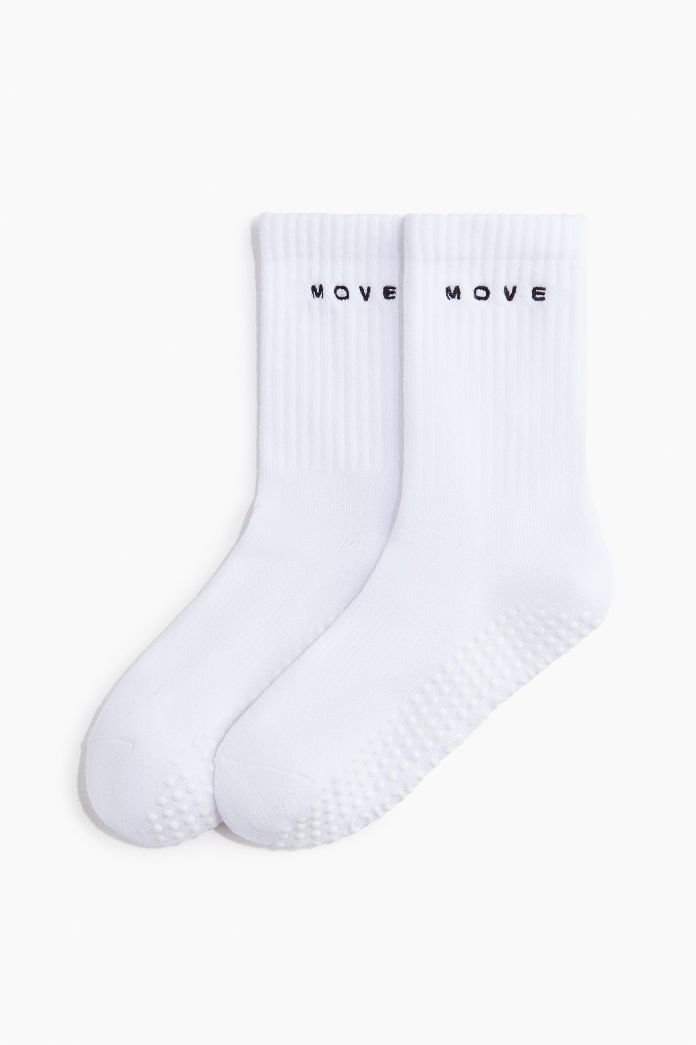 2-pack anti-slip sports socks