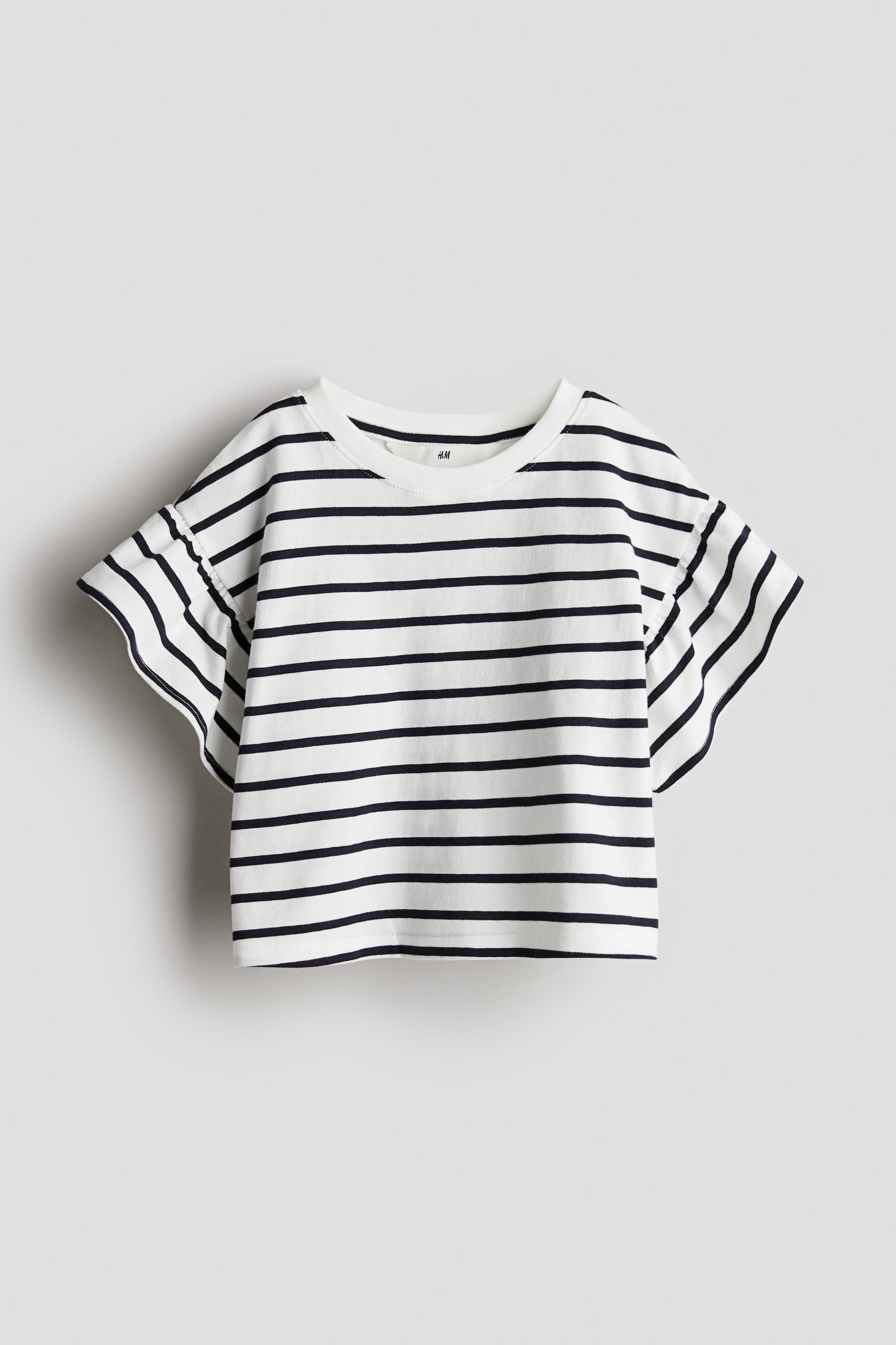 Striped jersey top h&m hotsell