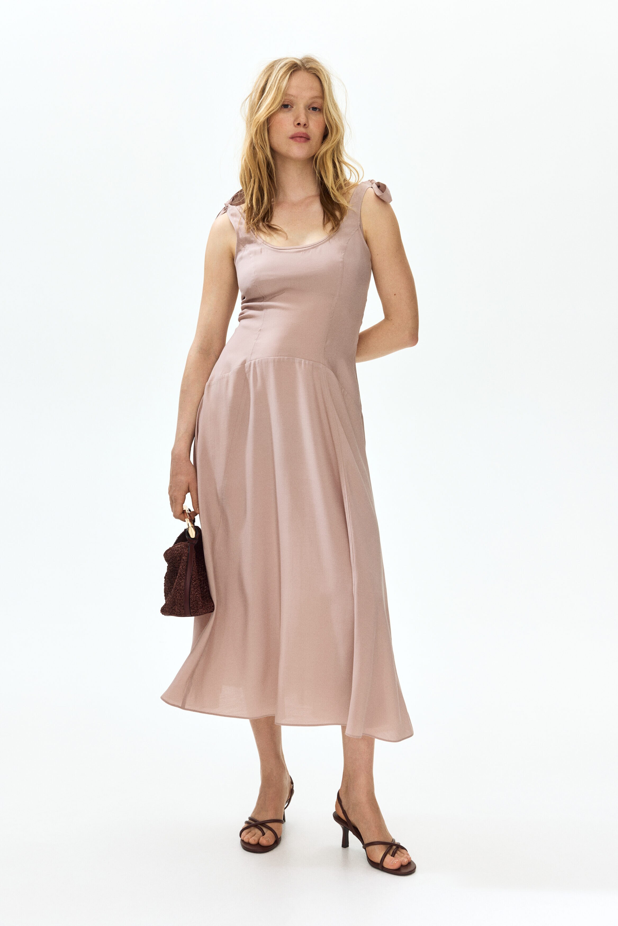 MAMA Tie-strap nursing dress
