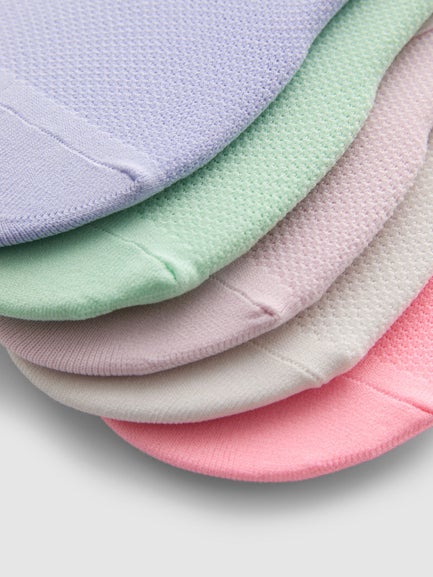 5pk Active Invisible Socks