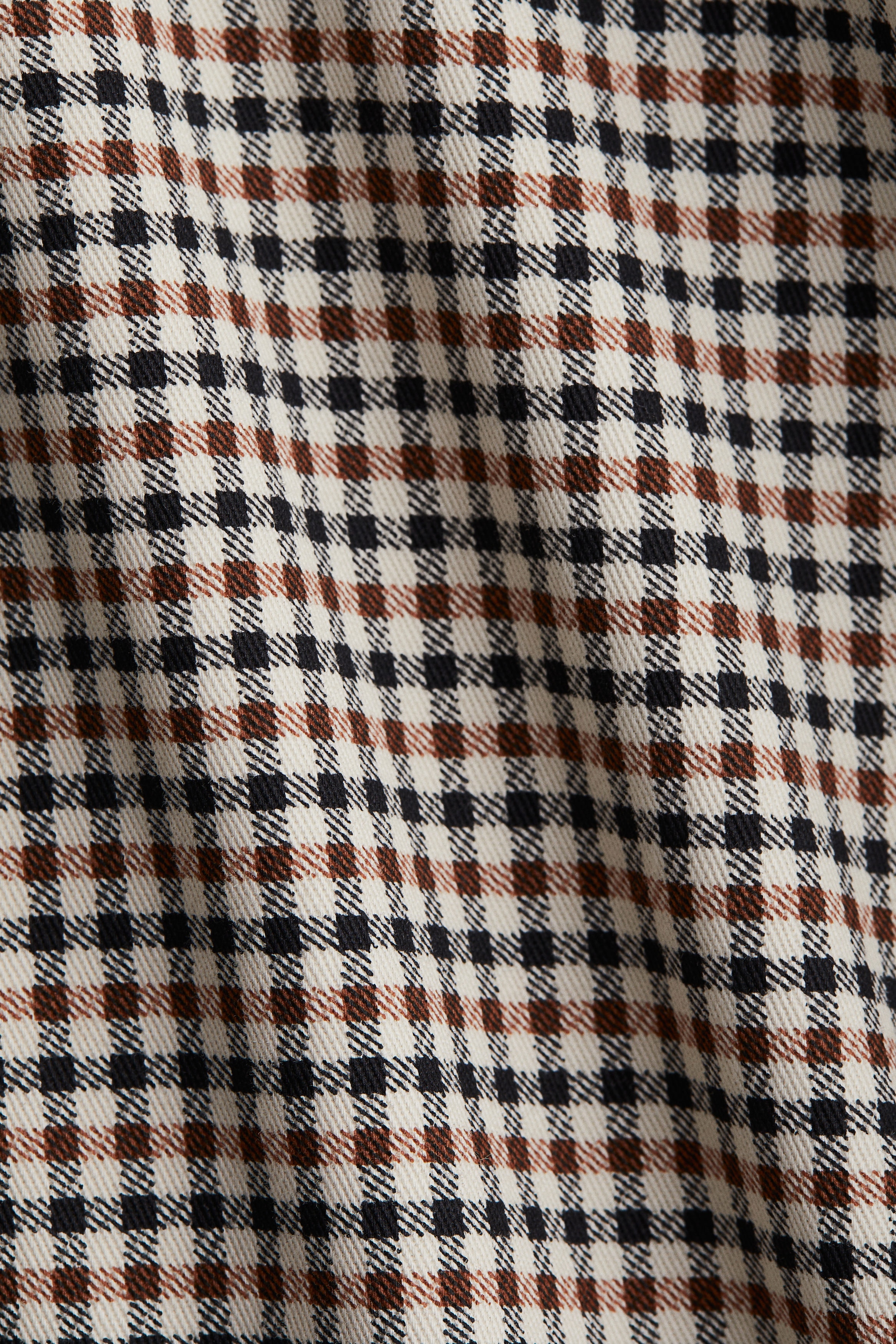 Corduroy-collar Twill Jacket | H&M Qatar