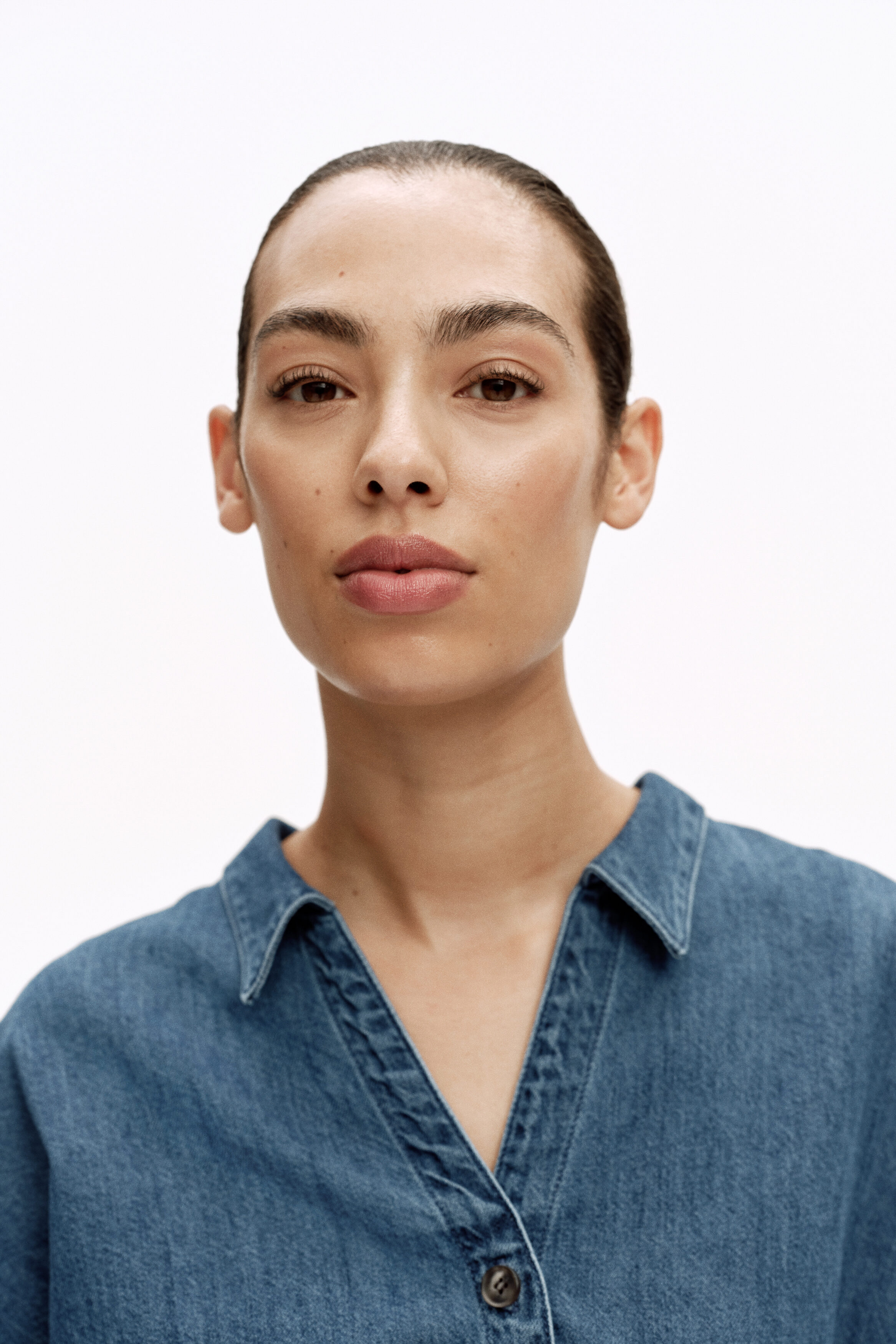 MAMA Denim playsuit