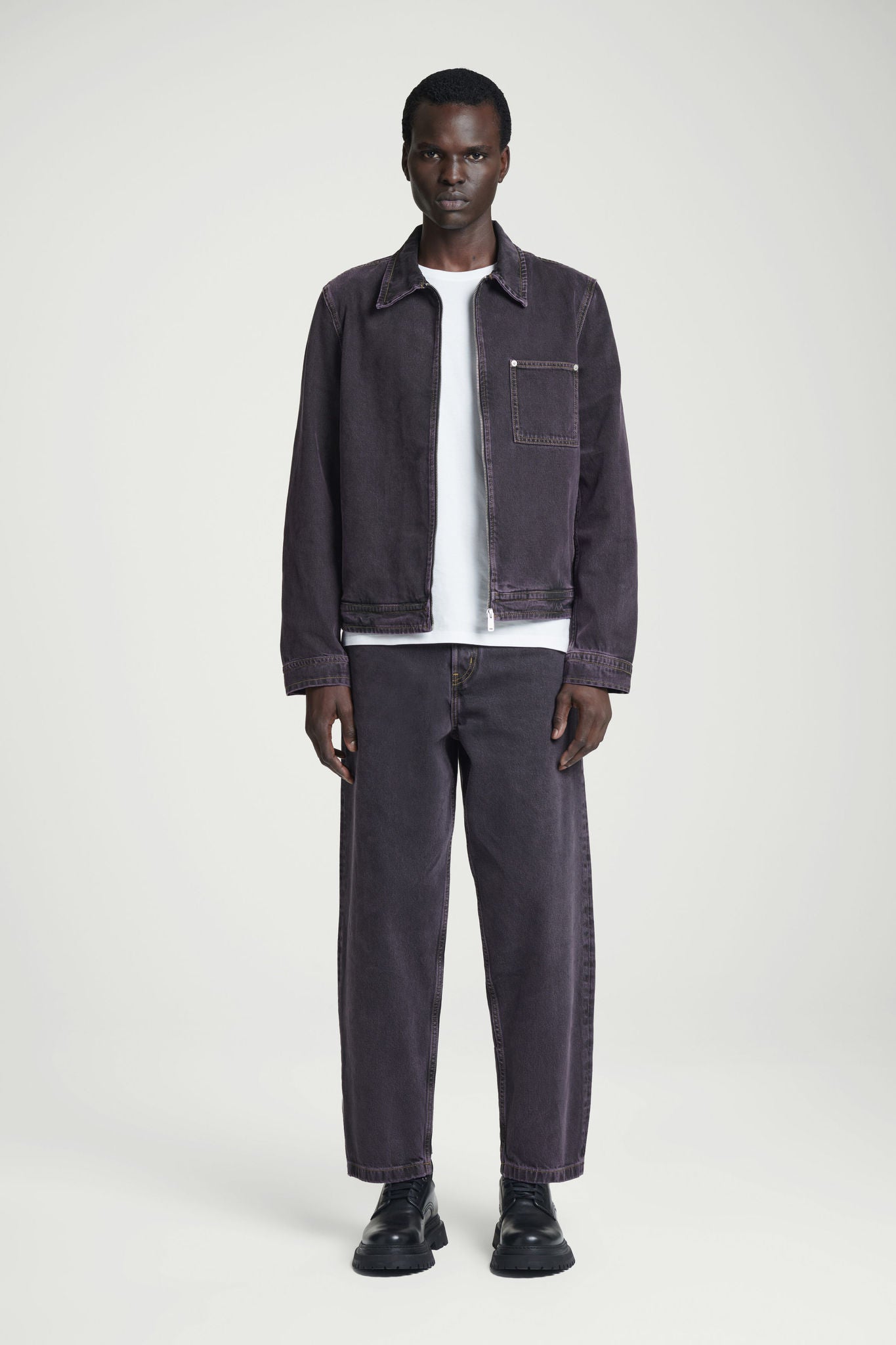 Two-tone Knitted Bomber Jacket | COS UAE