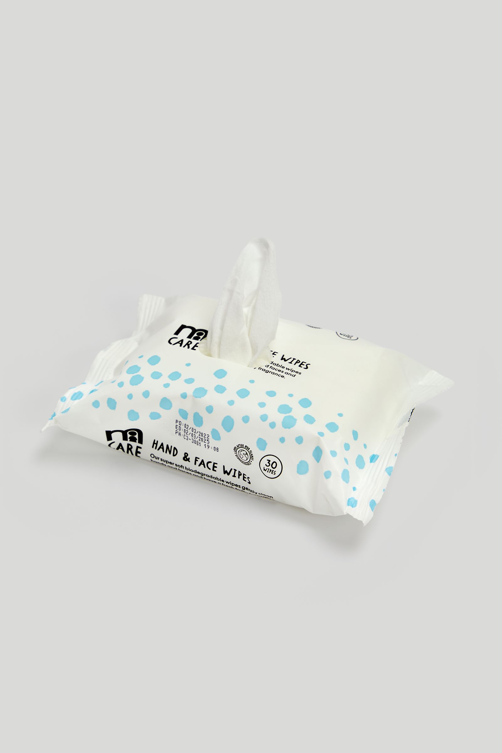Mothercare Hand and Face Wipes - 30 Pack