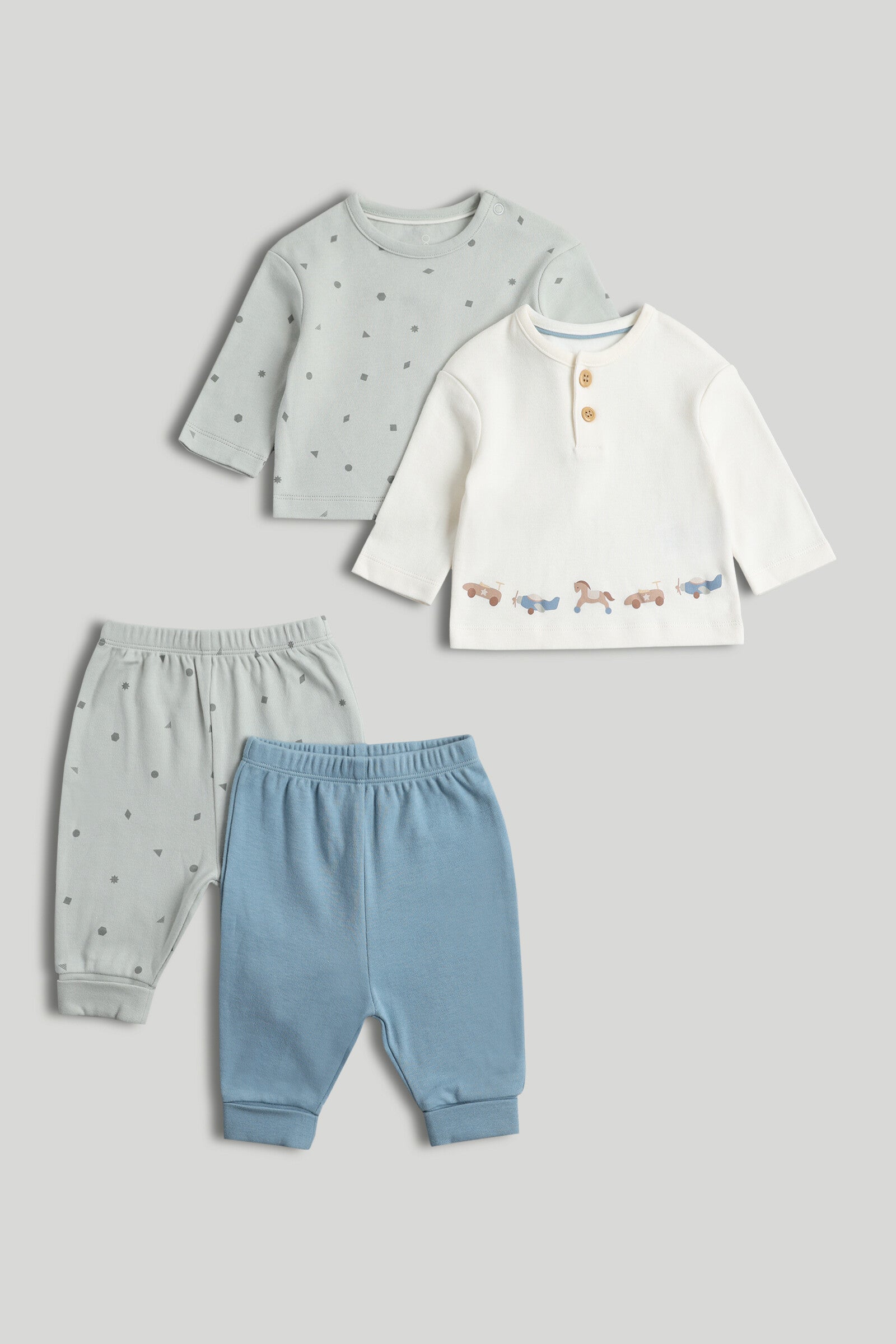 4-Piece Set Tops and Joggers