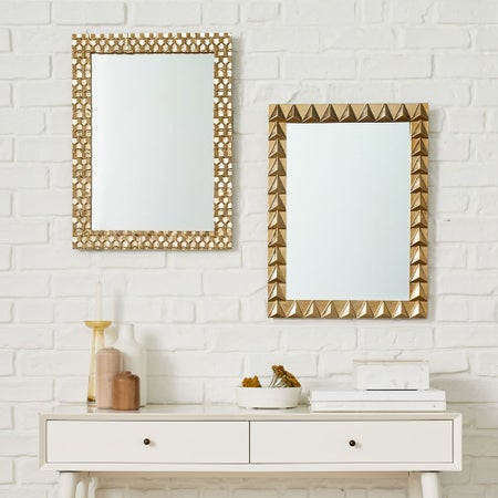 Textured Metal Mirrors