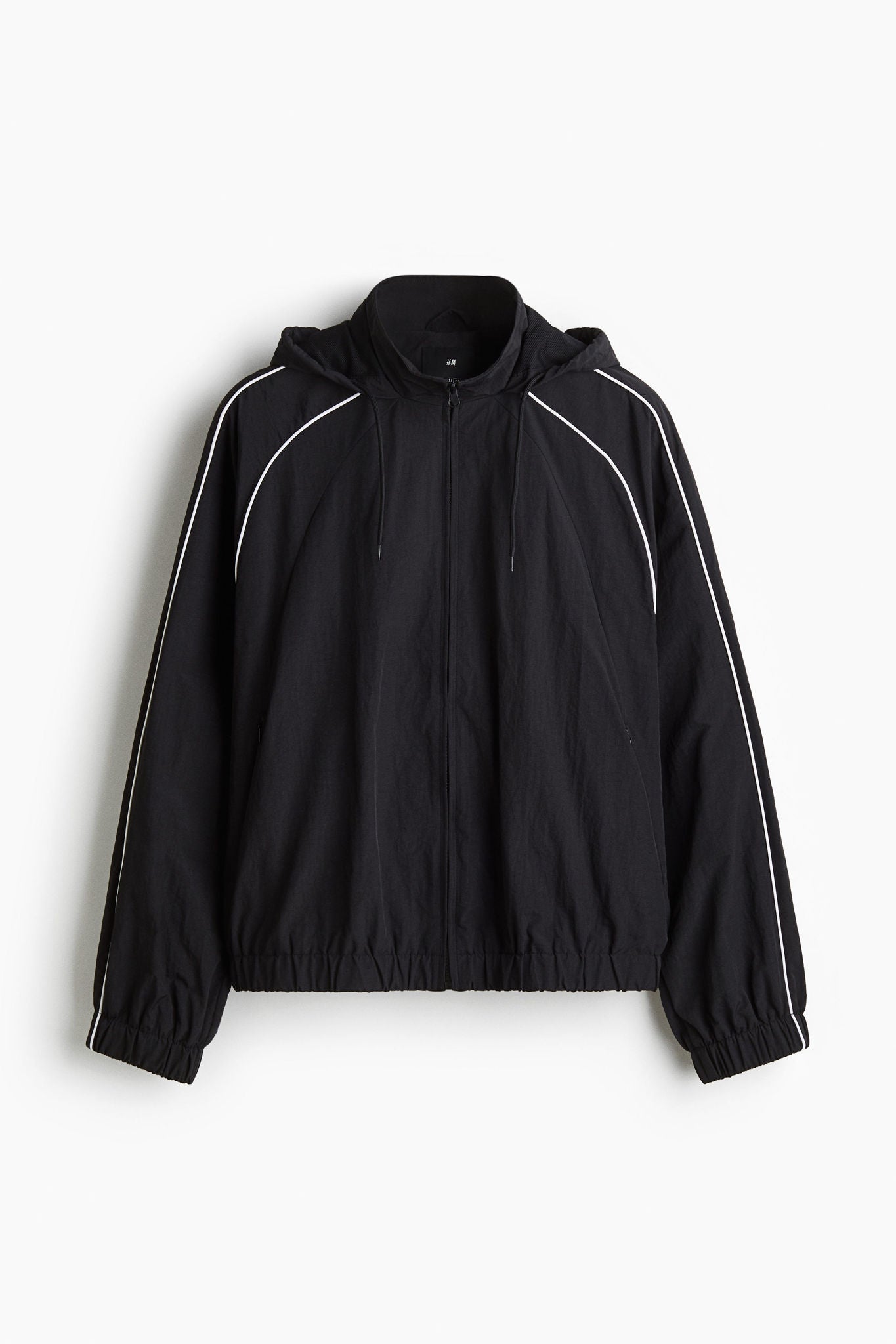 Loose Fit Nylon Track Jacket | H&M UAE
