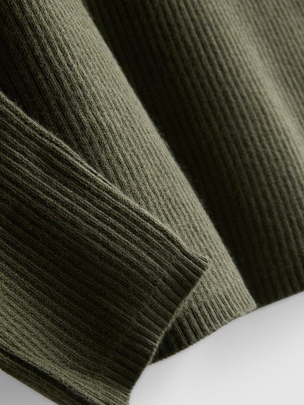 Ribbed Turtle Neck Jumper