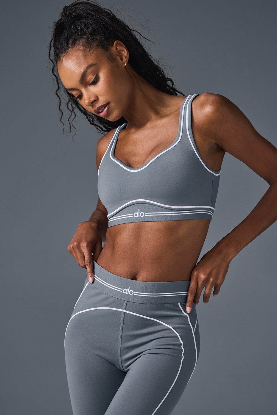 Airbrush Heart Throb Bra | Alo Yoga Kuwait