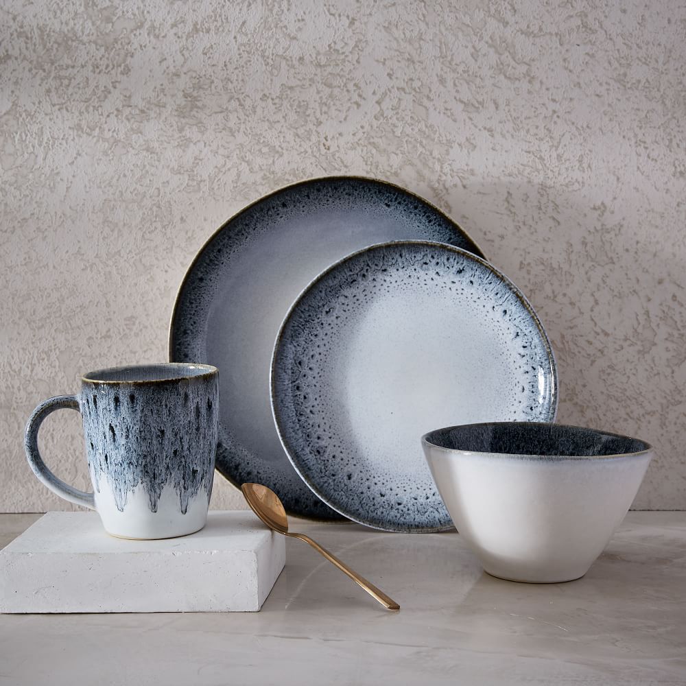 Reactive Stoneware Dinner Plates West Elm Saudi Arabia