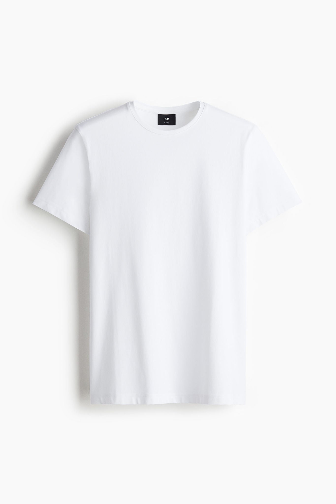 Buy mens slim fit plain white t shirt Deals